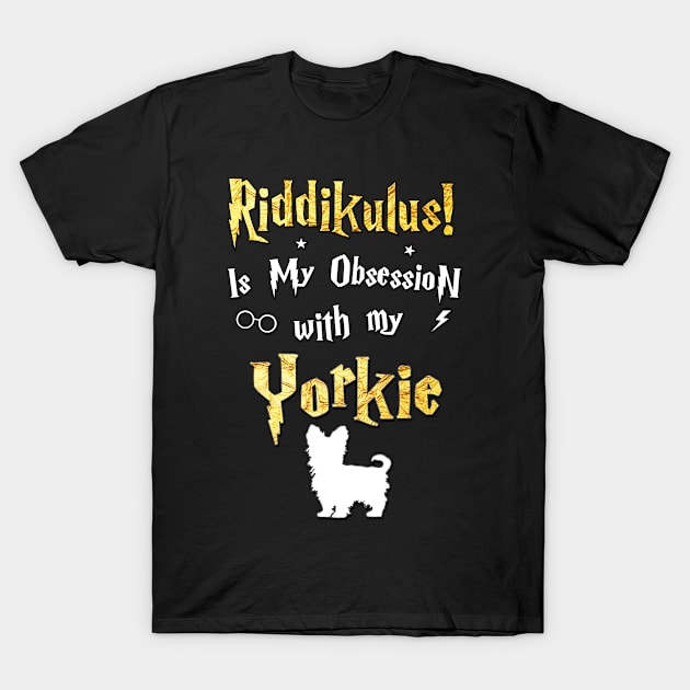 Yorkie T-Shirt by dogfather